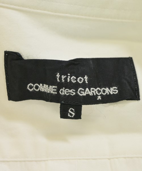 tricot COMME des GARCONS（トリココムデギャルソン）カジュアルシャツ 白 サイズ:S レディース/2200673904157