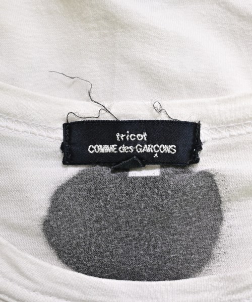 tricot COMME des GARCONS（トリココムデギャルソン）Tシャツ・カットソー 白 サイズ:S レディース/2200673904201