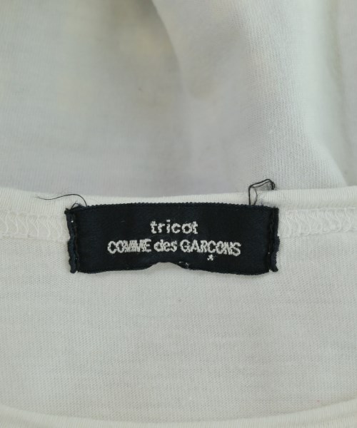 tricot COMME des GARCONS（トリココムデギャルソン）Tシャツ・カットソー 白 サイズ:M レディース/2200673904218