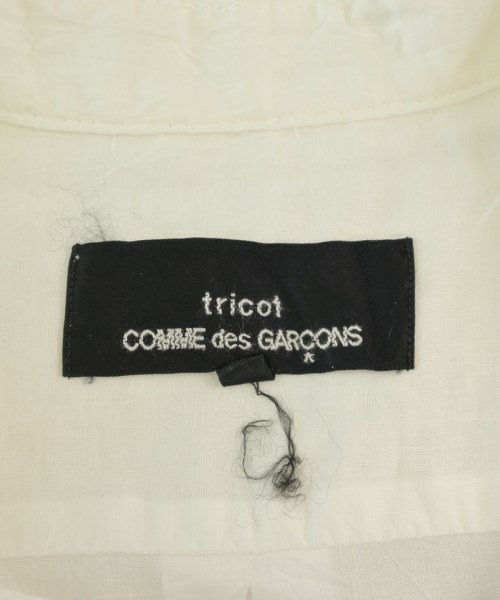 tricot COMME des GARCONS（トリココムデギャルソン）カジュアルシャツ 白 サイズ:M レディース/2200673904263