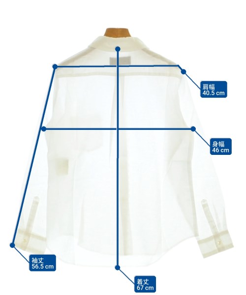 tricot COMME des GARCONS（トリココムデギャルソン）カジュアルシャツ 白 サイズ:M レディース/2200673904263