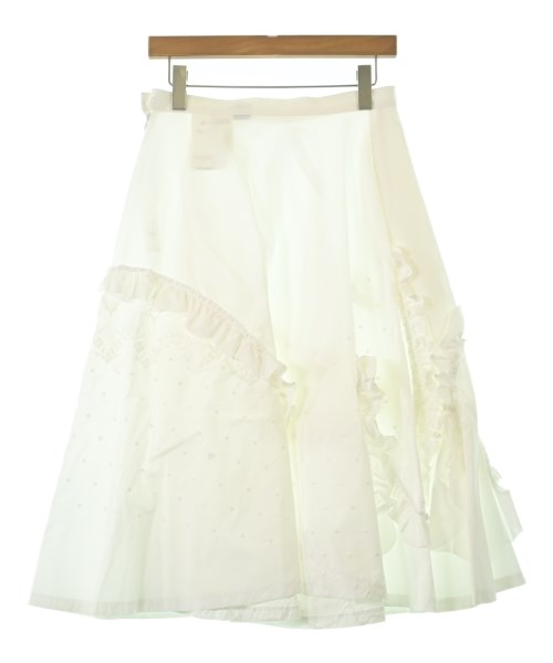 tricot COMME des GARCONS（トリココムデギャルソン）ロング・マキシ丈スカート 白 サイズ:M レディース/2200674388031