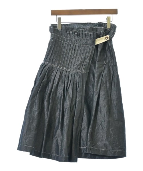 tricot COMME des GARCONS(トリココムデギャルソン)ロング・マキシ丈スカート 紺 サイズ:S/2200675093019