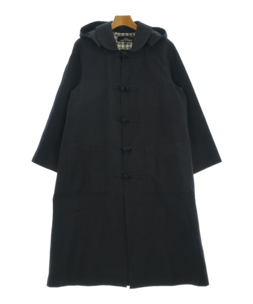 tricot COMME des GARCONS(トリココムデギャルソン)ステンカラーコート 紺 サイズ:M/2200670983018