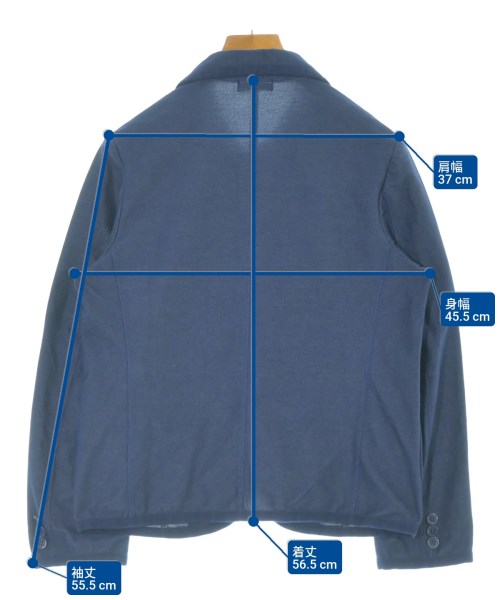 tricot COMME des GARCONS（トリココムデギャルソン）テーラードジャケット 紺 サイズ:M レディース/2200675262040