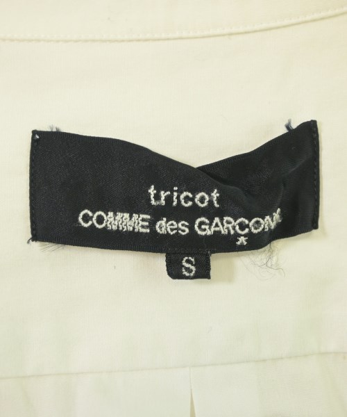 tricot COMME des GARCONS（トリココムデギャルソン）カジュアルシャツ 白 サイズ:S レディース/2200675792028
