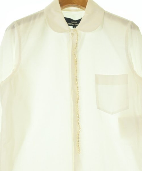tricot COMME des GARCONS（トリココムデギャルソン）カジュアルシャツ 白 サイズ:S レディース/2200675792028