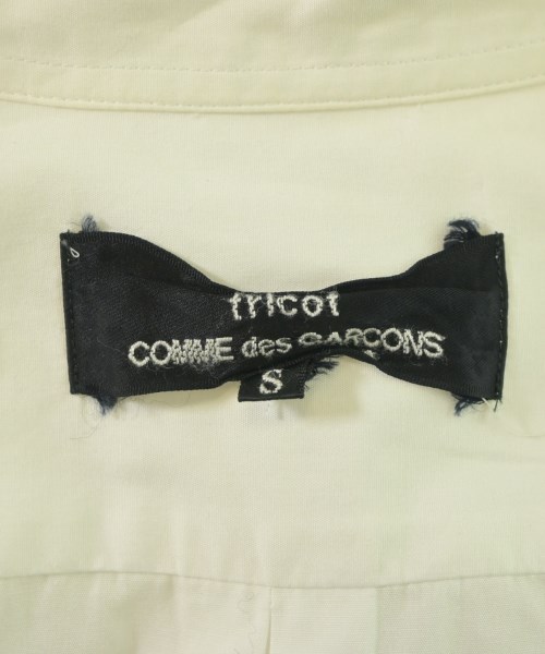 tricot COMME des GARCONS（トリココムデギャルソン）カジュアルシャツ 白 サイズ:S レディース/2200675792035
