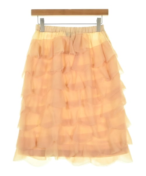 tricot COMME des GARCONS(トリココムデギャルソン)ひざ丈スカート ベージュ サイズ:-(M位)/2200676768039