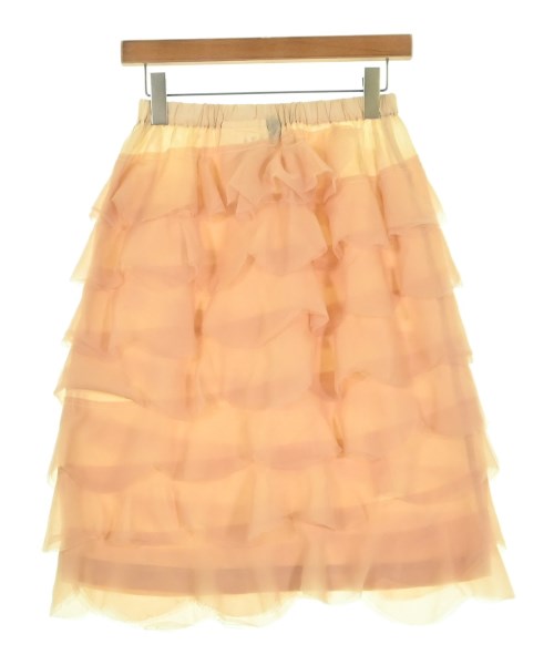 tricot COMME des GARCONS（トリココムデギャルソン）ひざ丈スカート ベージュ サイズ:-(M位) レディース/2200676768039