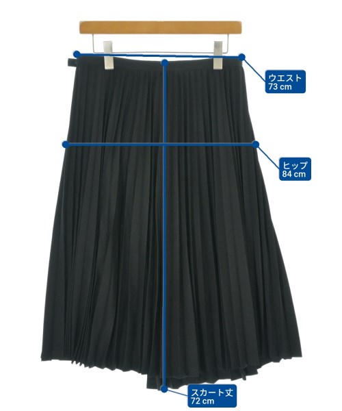 tricot COMME des GARCONS（トリココムデギャルソン）ロング・マキシ丈スカート 黒 サイズ:M レディース/2200677943022