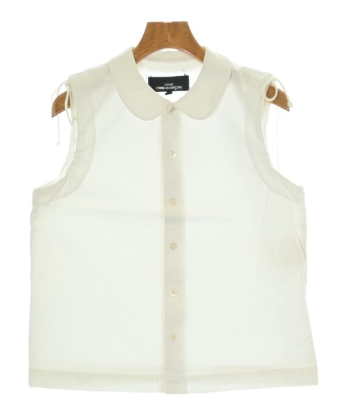 tricot COMME des GARCONS(トリココムデギャルソン)カジュアルシャツ 白 サイズ:M/2200677945118