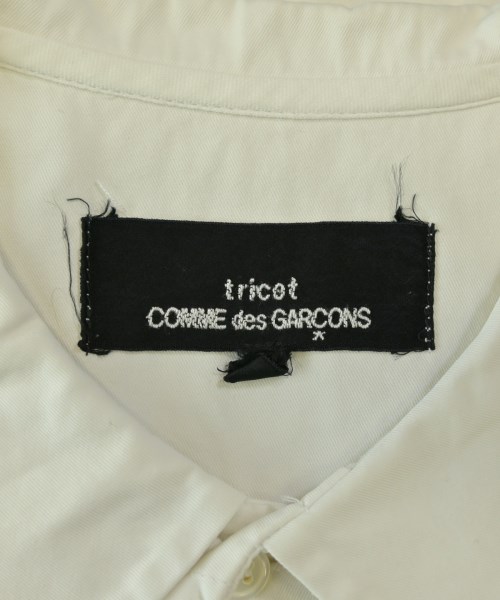 tricot COMME des GARCONS（トリココムデギャルソン）カジュアルシャツ 白 サイズ:M レディース/2200677945118