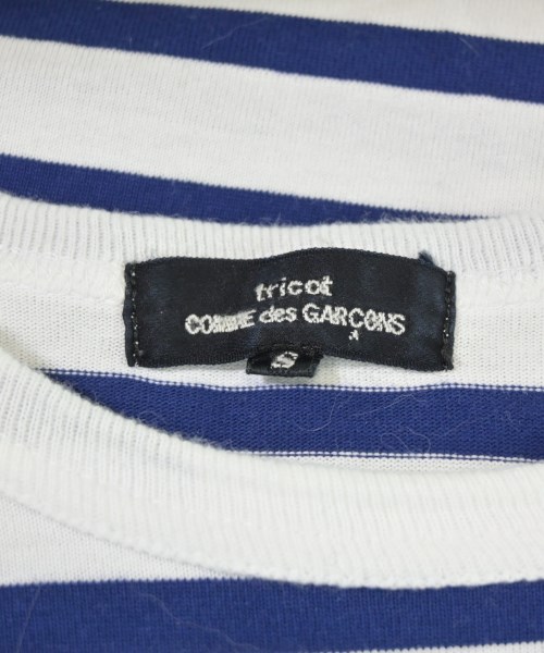 tricot COMME des GARCONS（トリココムデギャルソン）Tシャツ・カットソー 白 サイズ:S レディース/2200678056066