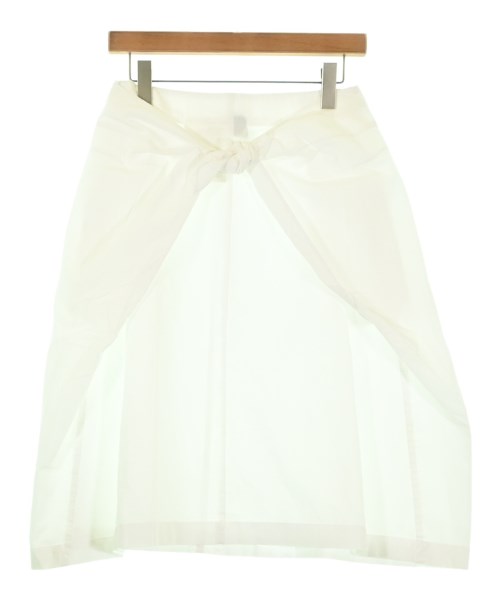 tricot COMME des GARCONS（トリココムデギャルソン）ひざ丈スカート 白 サイズ:M レディース/2200678858110