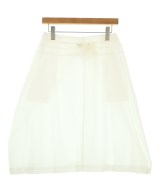 tricot COMME des GARCONS（トリココムデギャルソン）ひざ丈スカート 白 サイズ:M レディース/2200678858110
