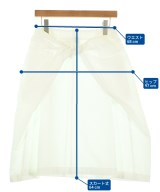 tricot COMME des GARCONS（トリココムデギャルソン）ひざ丈スカート 白 サイズ:M レディース/2200678858110