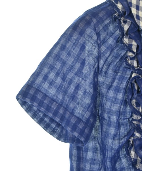 tricot COMME des GARCONS（トリココムデギャルソン）カジュアルシャツ 青 サイズ:S レディース/2200679036043