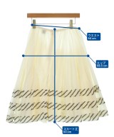 tricot COMME des GARCONS（トリココムデギャルソン）ひざ丈スカート 白 サイズ:-(L位) レディース/2200673293121