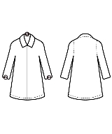 tricot COMME des GARCONS（トリココムデギャルソン）ステンカラーコート 紺 サイズ:M レディース/2200679228059