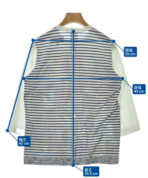 tricot COMME des GARCONS（トリココムデギャルソン）Tシャツ・カットソー 白 サイズ:M レディース/2200680078063