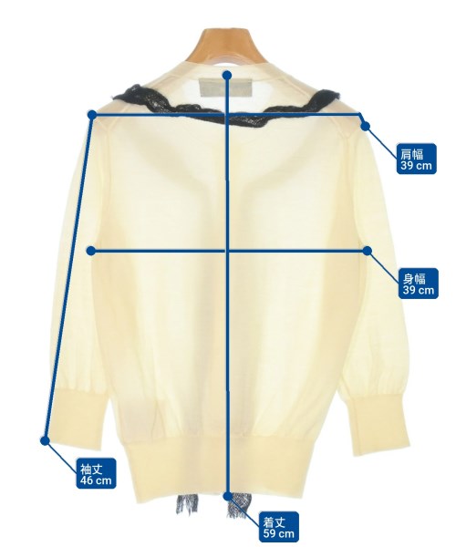 tricot COMME des GARCONS（トリココムデギャルソン）カーディガン ベージュ サイズ:-(M位) レディース/2200680475305