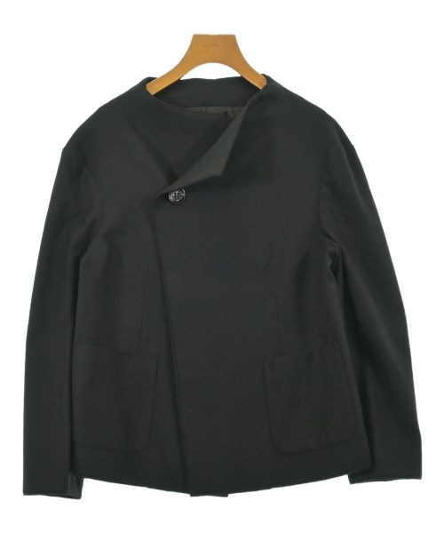 tricot COMME des GARCONS(トリココムデギャルソン)ノーカラージャケット 黒 サイズ:M/2200677287010