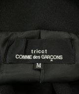 tricot COMME des GARCONS（トリココムデギャルソン）ノーカラージャケット 黒 サイズ:M レディース/2200677287010