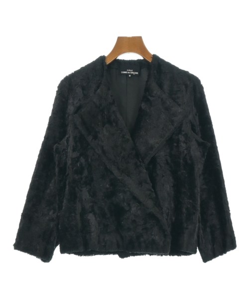tricot COMME des GARCONS(トリココムデギャルソン)ノーカラージャケット 黒 サイズ:M/2200677287027