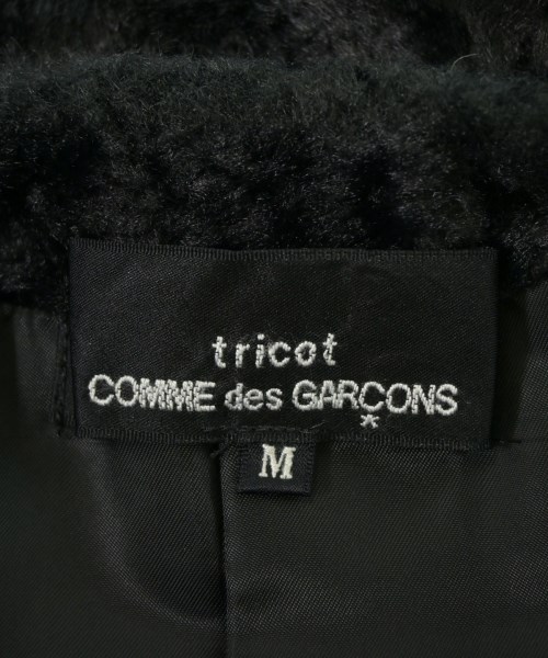 tricot COMME des GARCONS（トリココムデギャルソン）ノーカラージャケット 黒 サイズ:M レディース/2200677287027