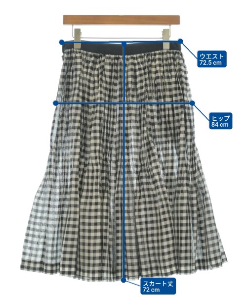 tricot COMME des GARCONS（トリココムデギャルソン）ロング・マキシ丈スカート 黒 サイズ:M レディース/2200677287140