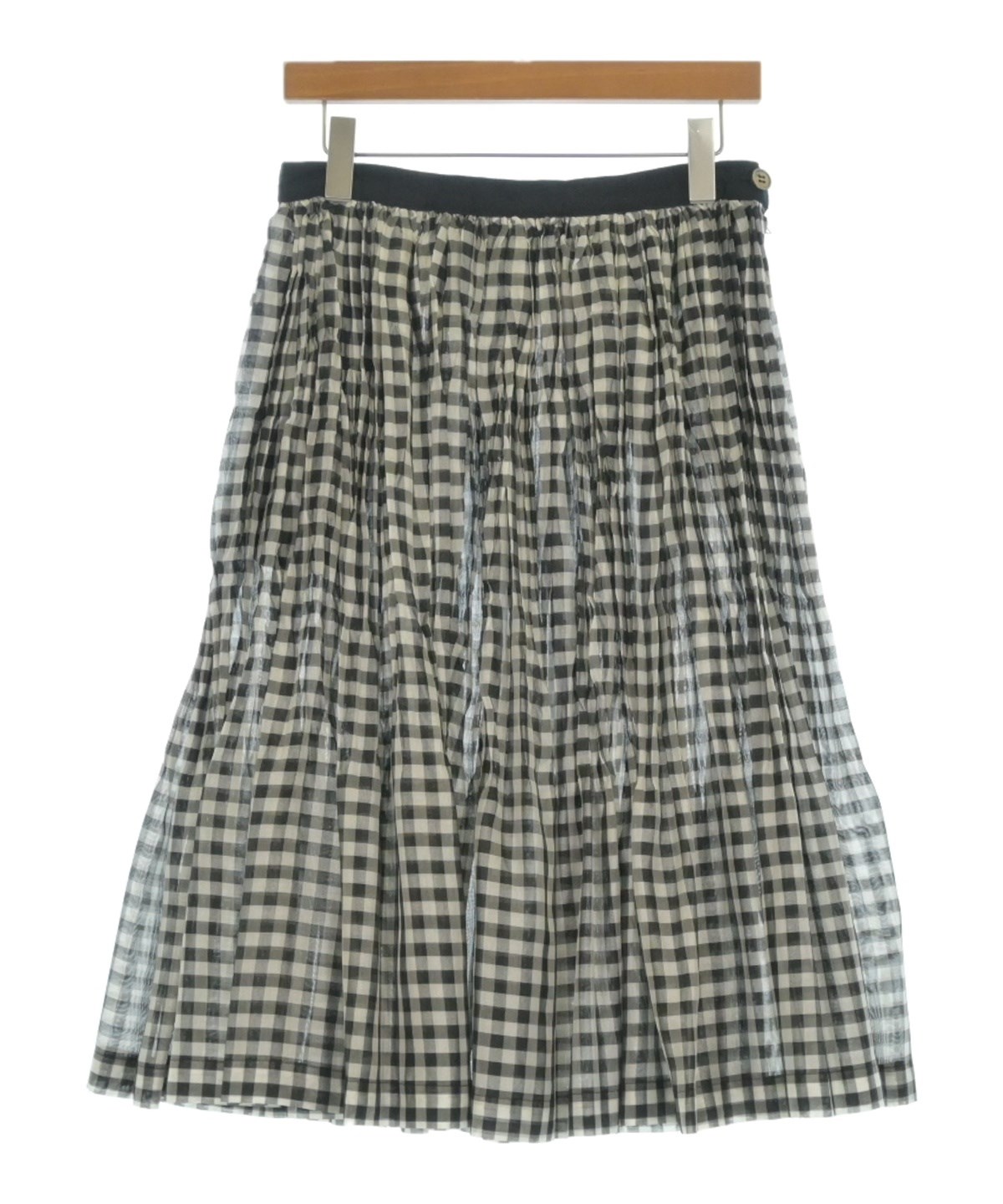 トリコ　コムデギャルソン　チェックキュロットスカート tricot COMME des GARCONS（トリココムデギャルソン）ロング・マキシ丈