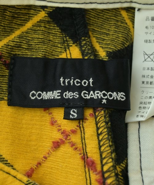 tricot COMME des GARCONS（トリココムデギャルソン）ひざ丈スカート 黄 サイズ:S レディース/2200676555042