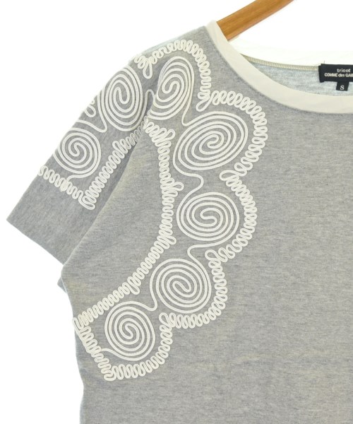tricot COMME des GARCONS（トリココムデギャルソン）Tシャツ・カットソー グレー サイズ:S レディース/2200676555073