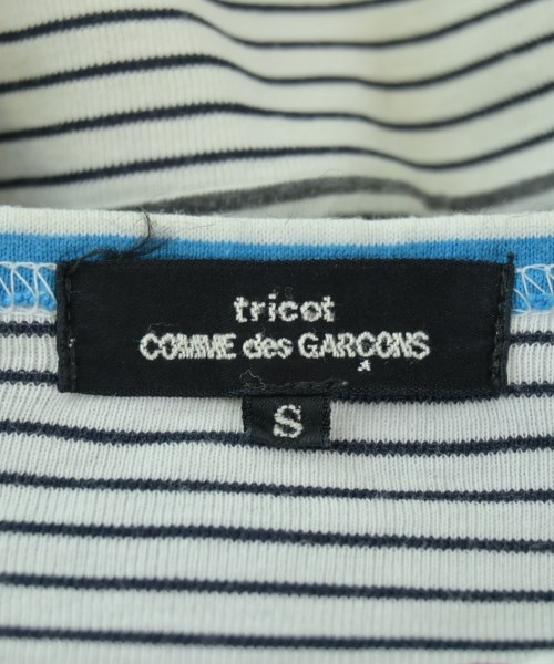 tricot COMME des GARCONS（トリココムデギャルソン）Tシャツ・カットソー 白 サイズ:S レディース/2200676555080