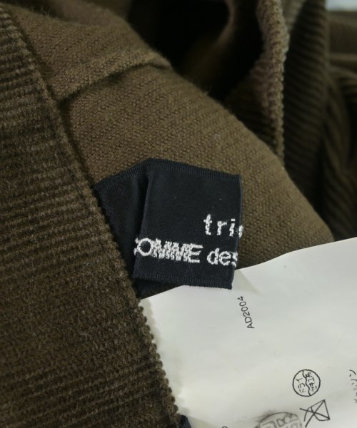 tricot COMME des GARCONS（トリココムデギャルソン）クロップドパンツ 茶 サイズ:S レディース/2200676555172