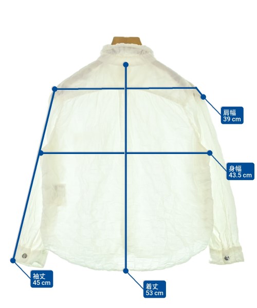 tricot COMME des GARCONS（トリココムデギャルソン）ブラウス 白 サイズ:M レディース/2200677616018