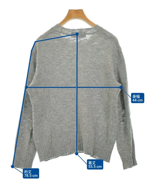 tricot COMME des GARCONS（トリココムデギャルソン）ニット・セーター グレー サイズ:-(XL位) レディース/2200681868014