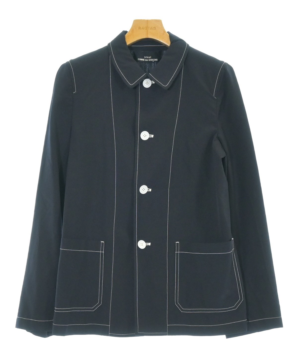 tricot COMME des GARCONS（トリココムデギャルソン）ジャケット 黒