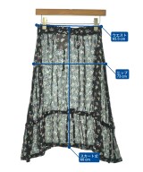 tricot COMME des GARCONS（トリココムデギャルソン）ロング・マキシ丈スカート 黒 サイズ:-(M位) レディース/2200681868250