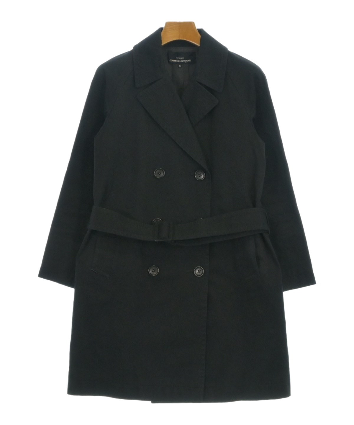 tricot COMME des GARCONS(トリココムデギャルソン)コート 黒 サイズ tricot COMME des GARCONS(トリココムデギャルソン)コート 黒 サイズ
