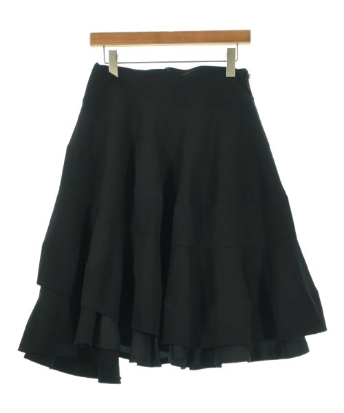 tricot COMME des GARCONS（トリココムデギャルソン）ひざ丈スカート 黒 サイズ:S レディース/2200694649013