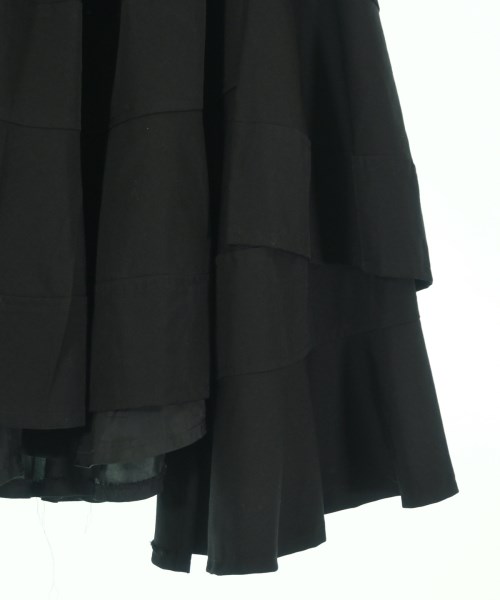 tricot COMME des GARCONS（トリココムデギャルソン）ひざ丈スカート 黒 サイズ:S レディース/2200694649013