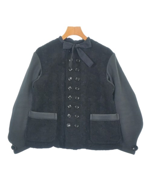 tricot COMME des GARCONS(トリココムデギャルソン)カジュアルジャケット 黒 サイズ:S/2200694734016