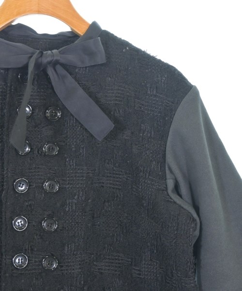 tricot COMME des GARCONS（トリココムデギャルソン）カジュアルジャケット 黒 サイズ:S レディース/2200694734016