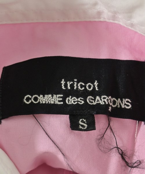 tricot COMME des GARCONS（トリココムデギャルソン）カジュアルシャツ ピンク サイズ:S レディース/2200694984022