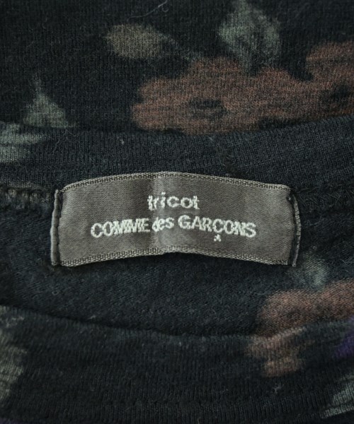tricot COMME des GARCONS（トリココムデギャルソン）Tシャツ・カットソー 黒 サイズ:S レディース/2200694984039