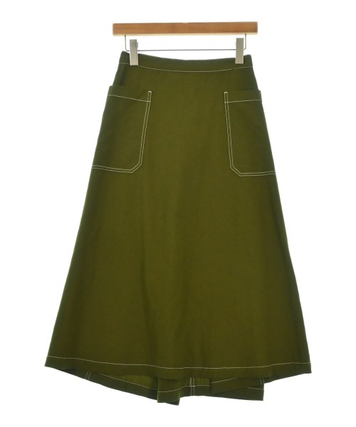 tricot COMME des GARCONS(トリココムデギャルソン)ロング・マキシ丈スカート カーキ サイズ:S/2200694984046