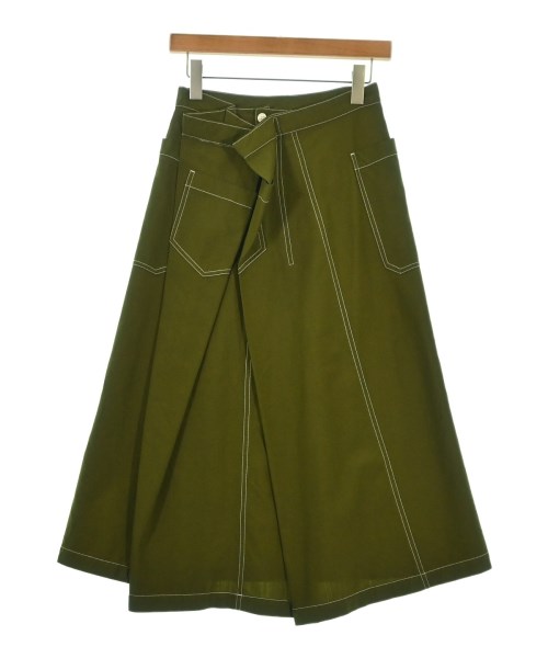 tricot COMME des GARCONS（トリココムデギャルソン）ロング・マキシ丈スカート カーキ サイズ:S レディース/2200694984046