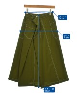tricot COMME des GARCONS（トリココムデギャルソン）ロング・マキシ丈スカート カーキ サイズ:S レディース/2200694984046